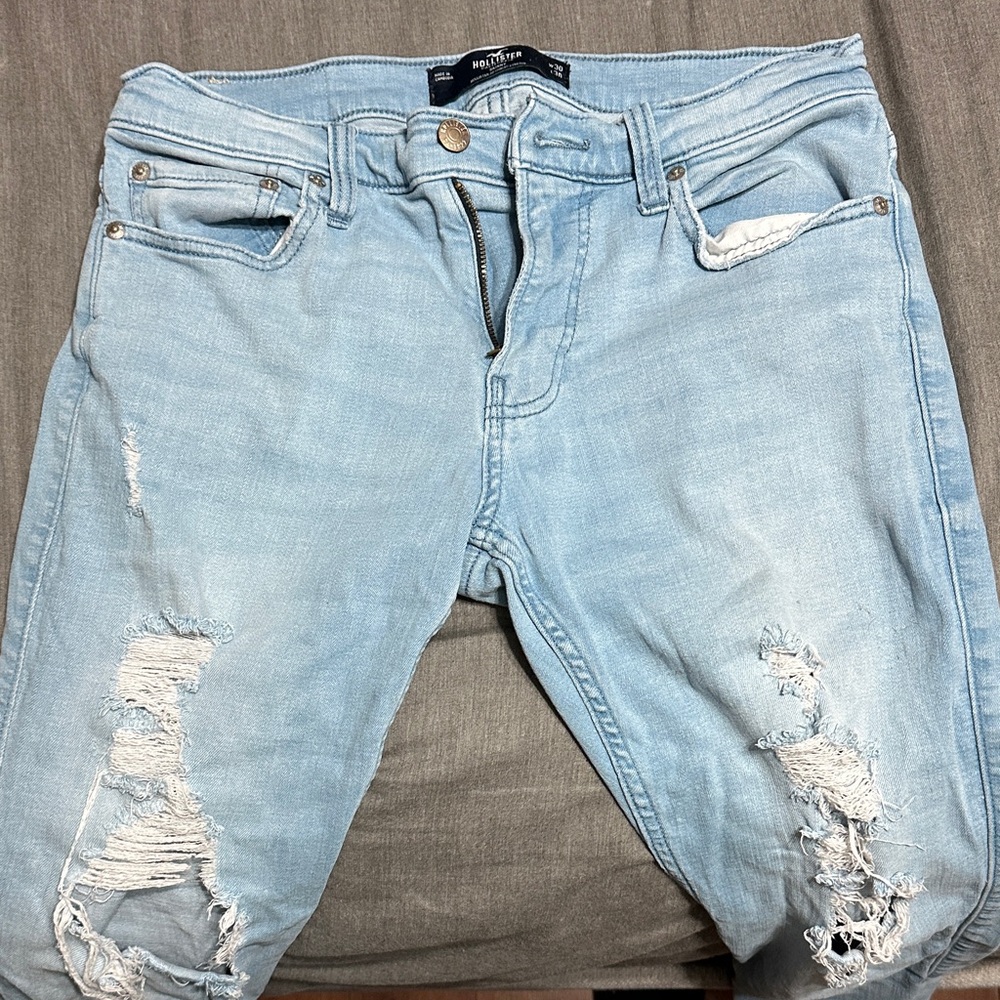 Hollister Light Blue Skinny Jeans